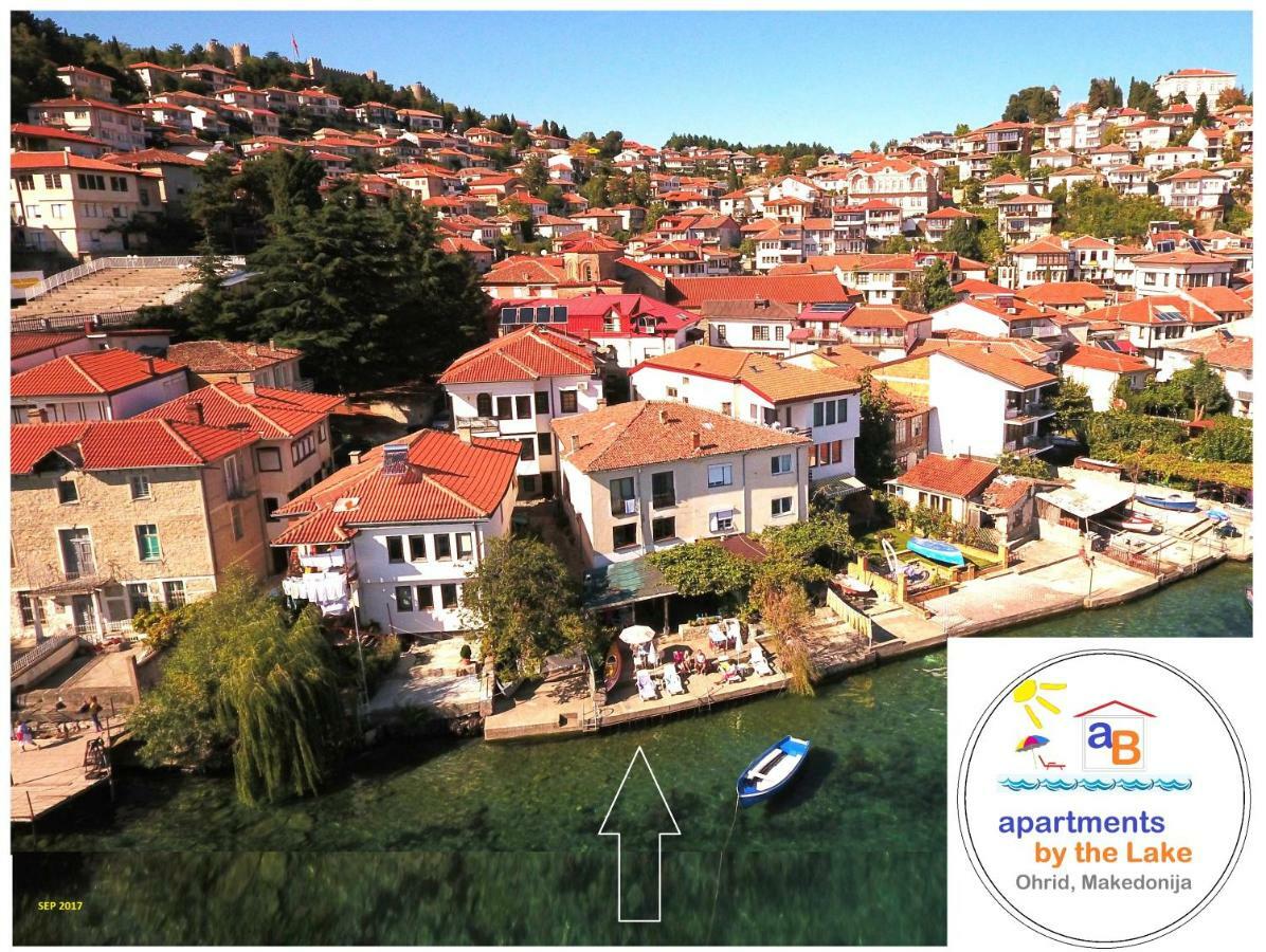 'By The Lake' Apartments Ohrid Bagian luar foto